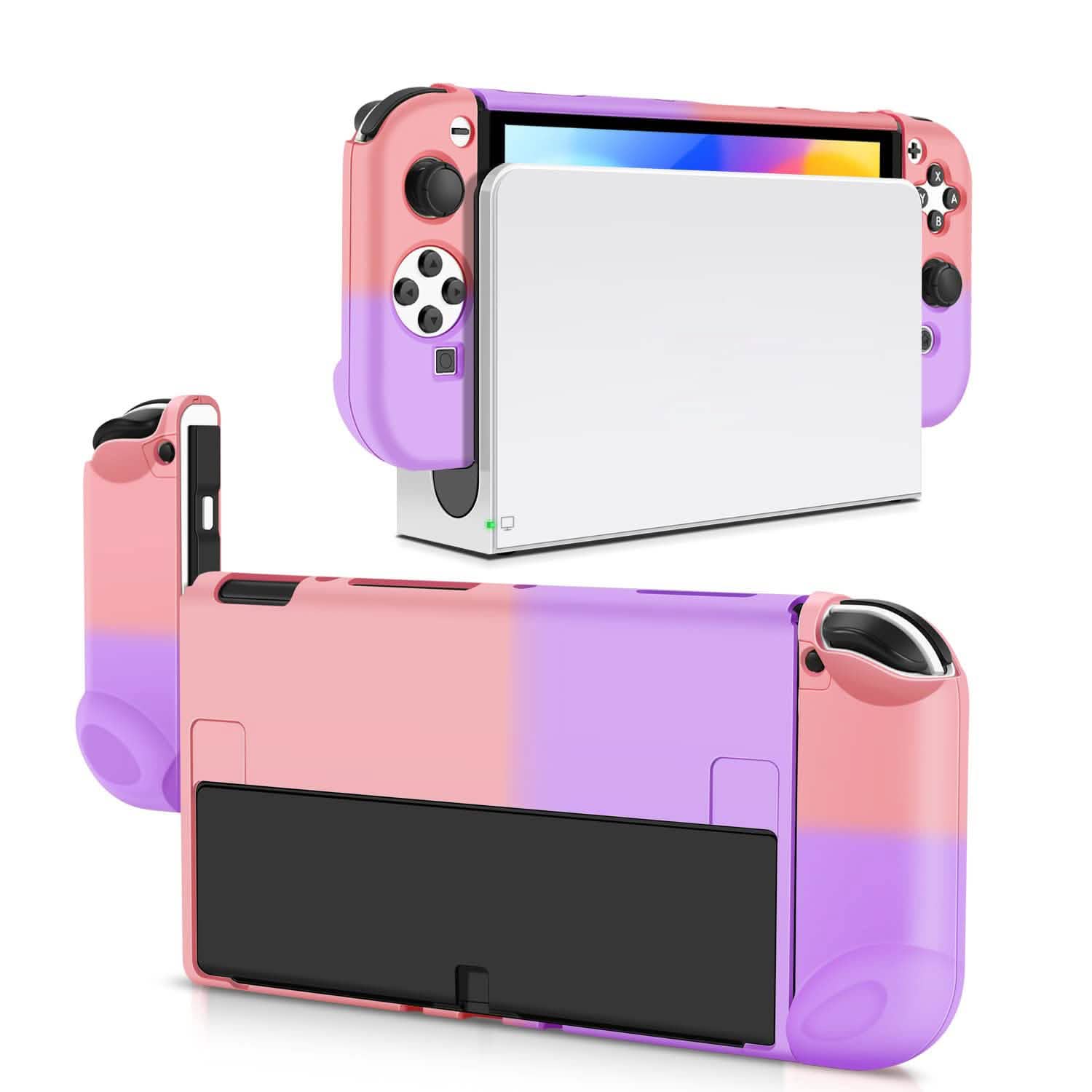 Protective Shell Cover Hard Dockable Case Fit for Nintendo Switch OLED Video Games & Consoles - Tophatter Daily Deals