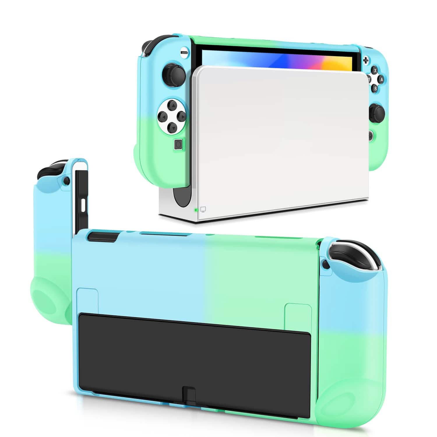 Protective Shell Cover Hard Dockable Case Fit for Nintendo Switch OLED Video Games & Consoles - Tophatter Daily Deals
