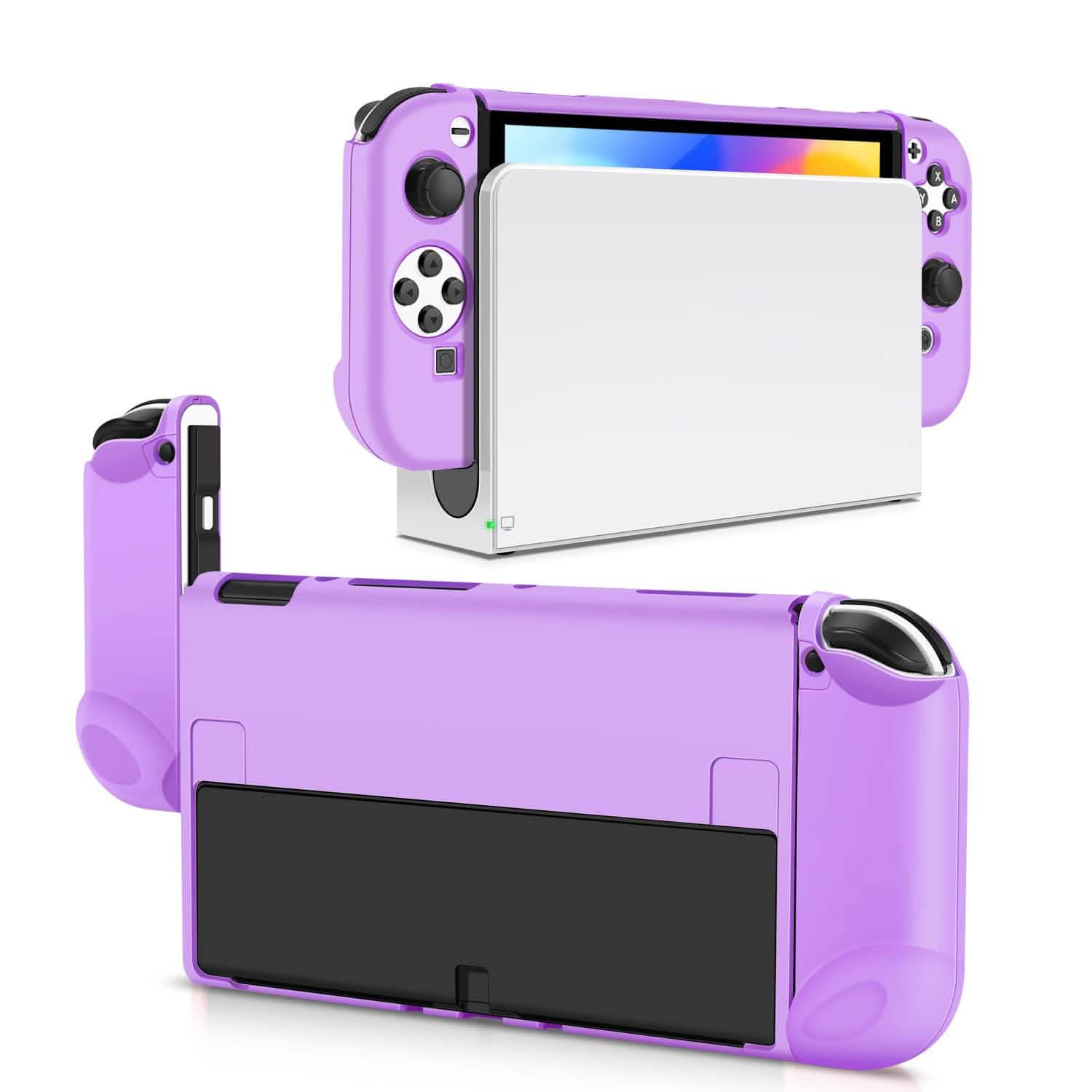 Protective Shell Cover Hard Dockable Case Fit for Nintendo Switch OLED Video Games & Consoles - Tophatter Daily Deals