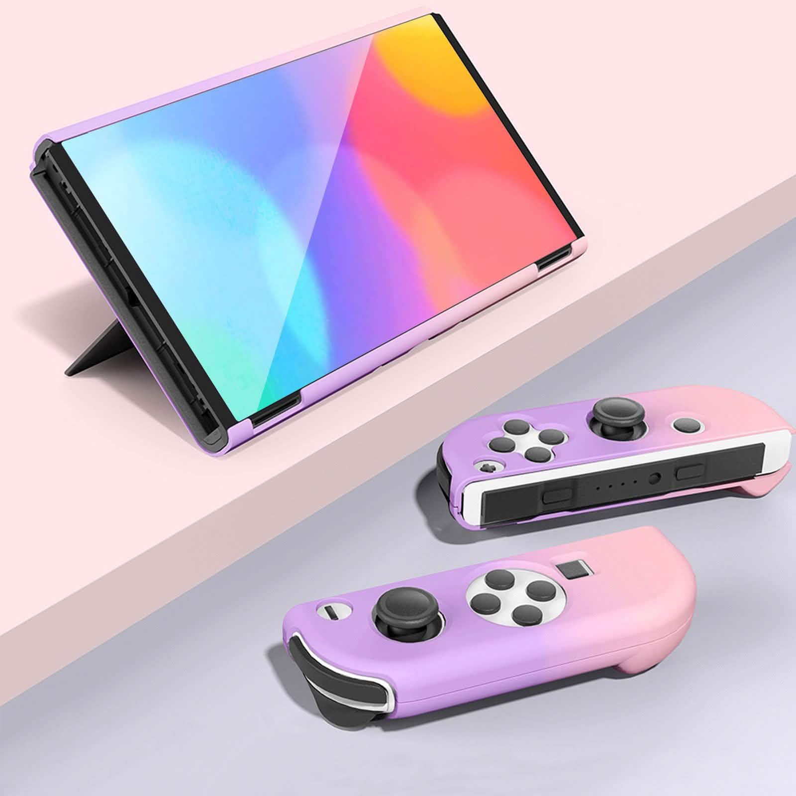 Protective Shell Cover Hard Dockable Case Fit for Nintendo Switch OLED Video Games & Consoles - Tophatter Daily Deals