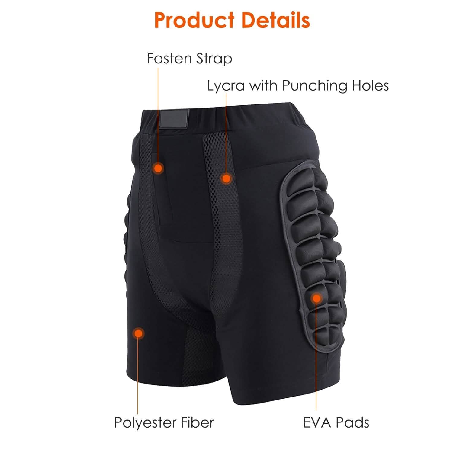 Protective Shorts for Skiing Snowboarding Skating Skateboarding Outdoor Recreation - Tophatter Daily Deals