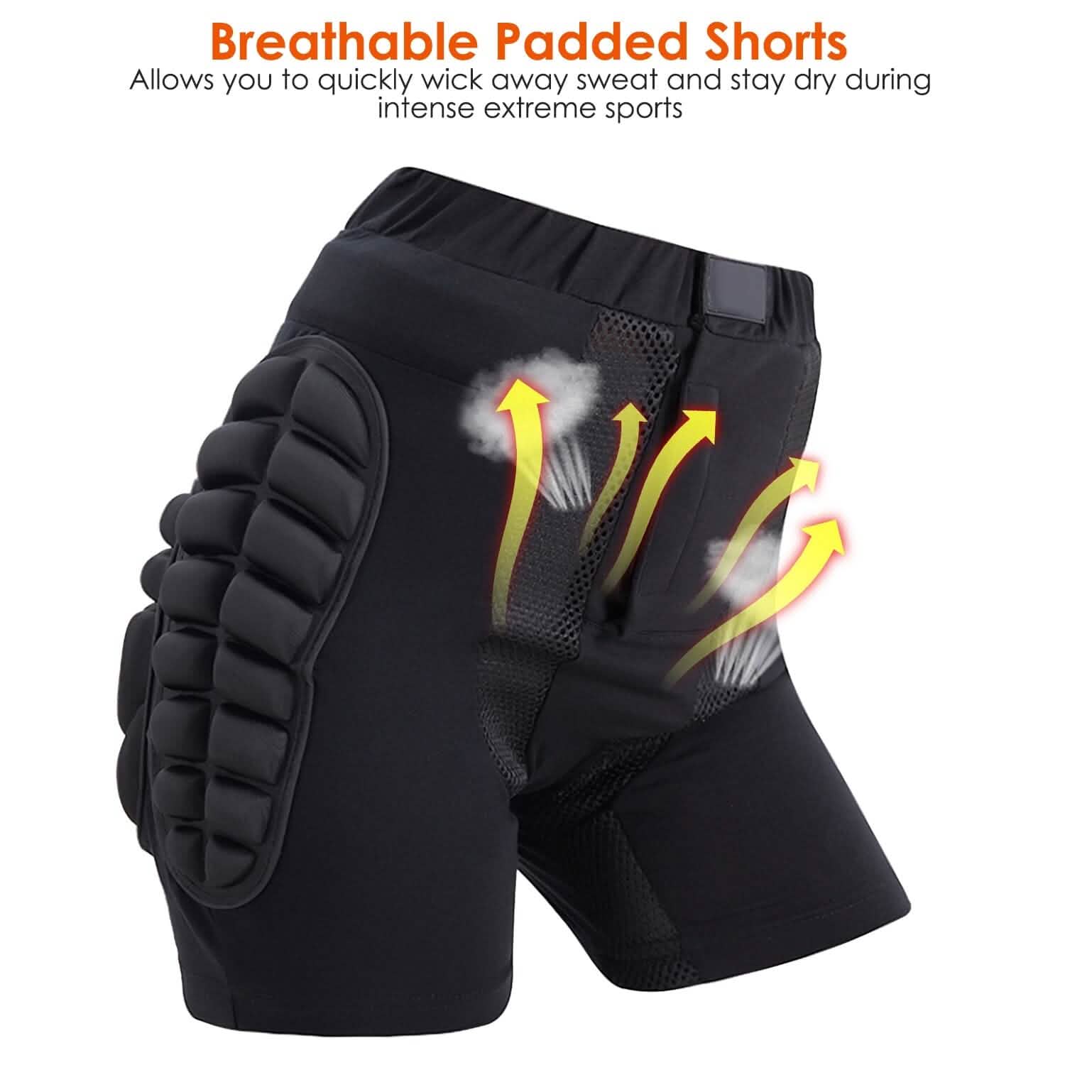 Protective Shorts for Skiing Snowboarding Skating Skateboarding Outdoor Recreation - Tophatter Daily Deals