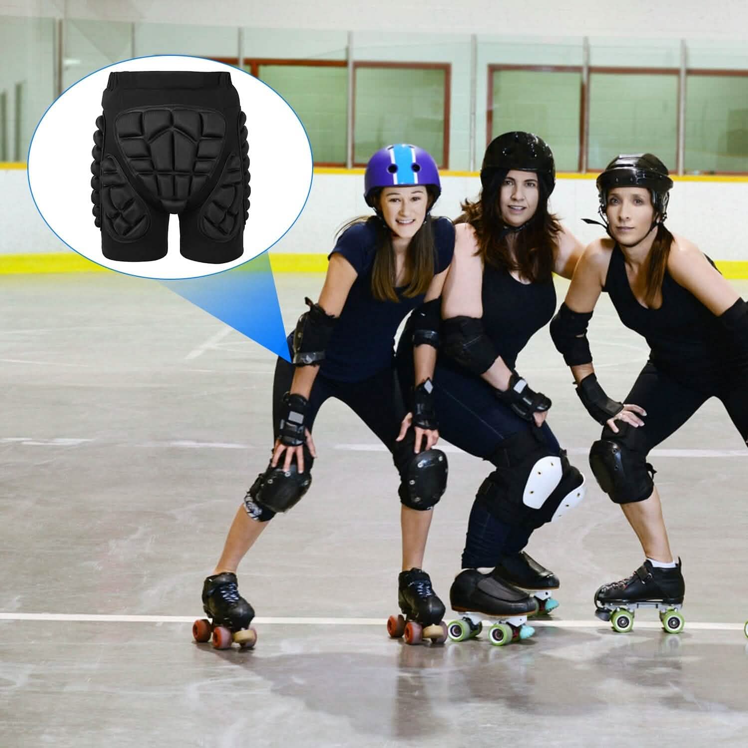 Protective Shorts for Skiing Snowboarding Skating Skateboarding Outdoor Recreation - Tophatter Daily Deals