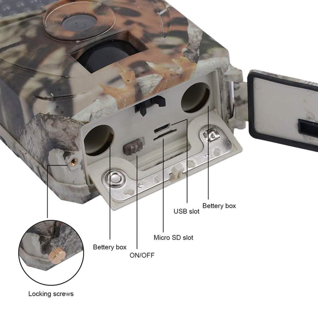 Protective Wildlife Camera Night Vision Trail IP65 Wireless Cameras & Drones - Tophatter Daily Deals