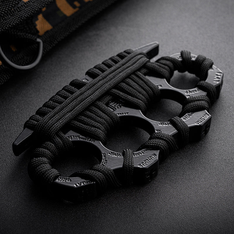 FOUR FINGER BRASS KNUCKLES SELF DEFENSE G - Tophatter Daily Deals