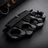 FOUR FINGER BRASS KNUCKLES SELF DEFENSE G - Tophatter Daily Deals