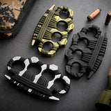 FOUR FINGER BRASS KNUCKLES SELF DEFENSE - Tophatter Daily Deals