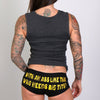Hot Leathers With An Ass Like This Who Needs Big Tits? Boy Shorts Boy Shorts - Tophatter Daily Deals