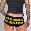 Hot Leathers With An Ass Like This Who Needs Big Tits? Boy Shorts Boy Shorts - Tophatter Daily Deals