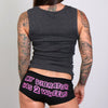 Hot Leathers My Vibrator Has Two Wheels Funny Boy Shorts Boy Shorts - Tophatter Daily Deals