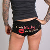 Hot Leathers Its Only Kinky the First Time Ladies Boy Shorts Boy Shorts - Tophatter Daily Deals
