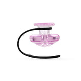 Puffco Peak Carb Cap & Tether Transparent Pink Glass Vape Caps, Bangers, & Bowls - Tophatter Daily Deals