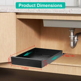 Pull Out Cabinet Organizer Carbon Steel Quiet Slide Rails Kitchen Storage - Tophatter Daily Deals