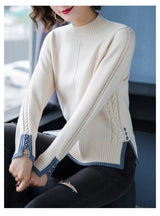 Pullover Sweaters Women Blouse White Blouses - Tophatter Daily Deals