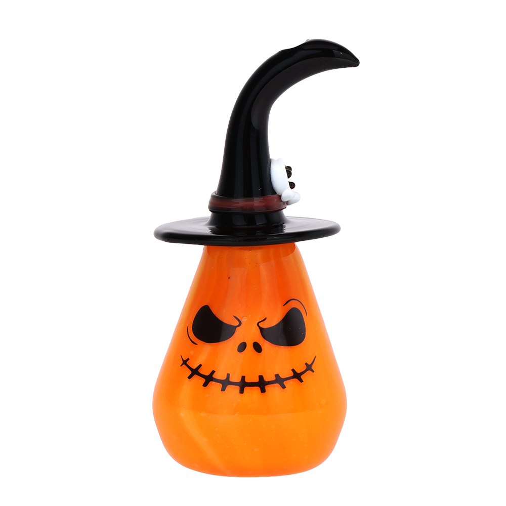Pumpkin Witch Hand Pipe Hand Pipes - Tophatter Daily Deals