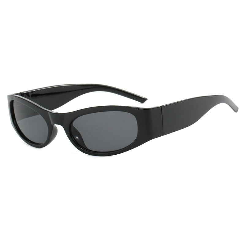 Punk Square Sun Glasses For Women Eyewear Black Gray Sunglasses - Tophatter Daily Deals