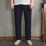 Summer Loose Breathable Drawstring Tatting Trousers Men Blazer - Tophatter Daily Deals