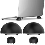 Purely Laptop Cooling Pad Legs Portable Magnetic Ball Opens Into 4 Non-Slip Laptop Stand Legs Cooling Pad - Tophatter Daily Deals