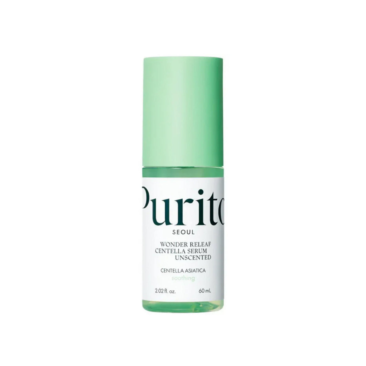 Purito Wonder Relief Centella Unscented Serum 60ml Pump - Tophatter Daily Deals