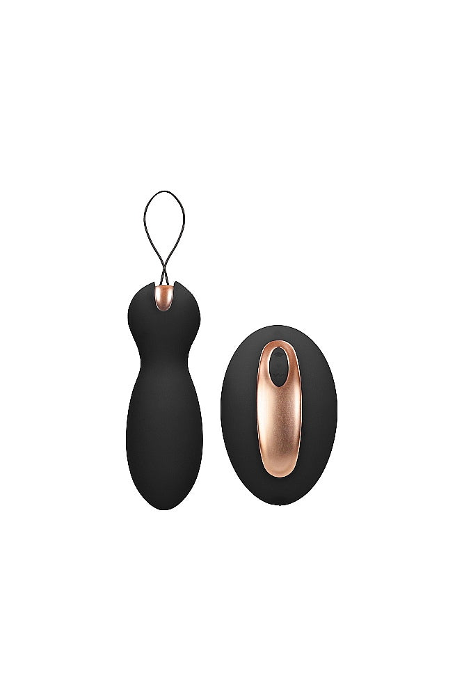 Shots Toys - Elegance - Purity 2-In-1 Vibrator with Remote Control - Black Sex Toy - Tophatter Daily Deals