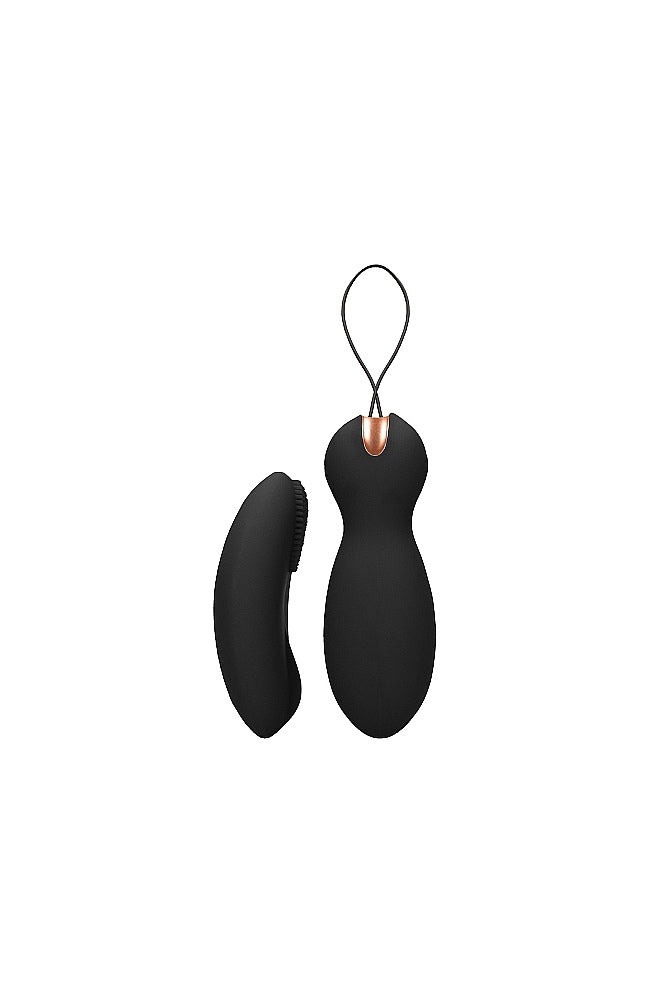 Shots Toys - Elegance - Purity 2-In-1 Vibrator with Remote Control - Black Sex Toy - Tophatter Daily Deals