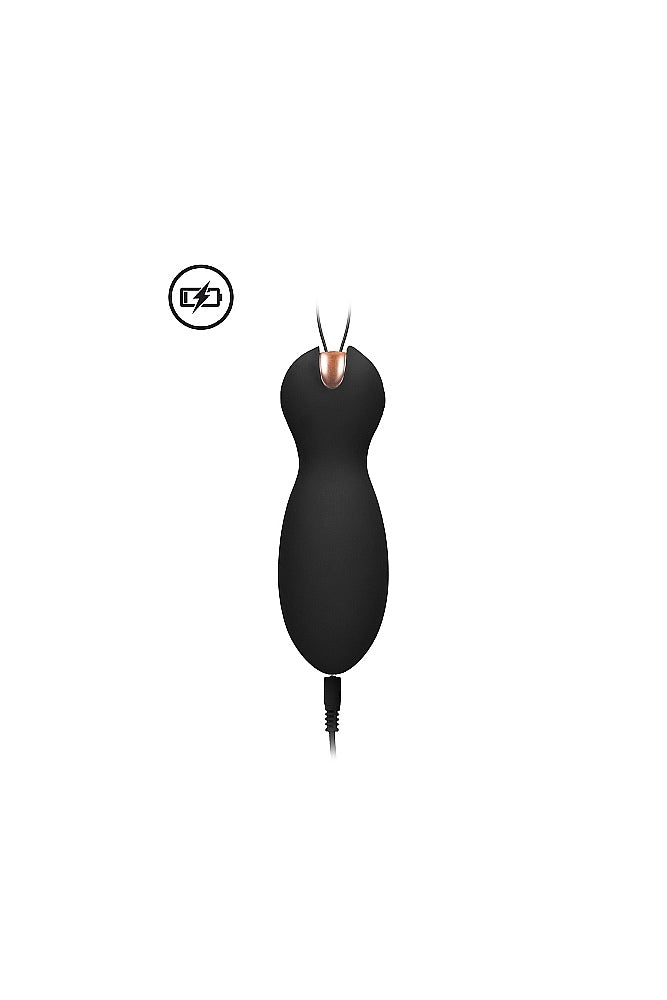 Shots Toys - Elegance - Purity 2-In-1 Vibrator with Remote Control - Black Sex Toy - Tophatter Daily Deals