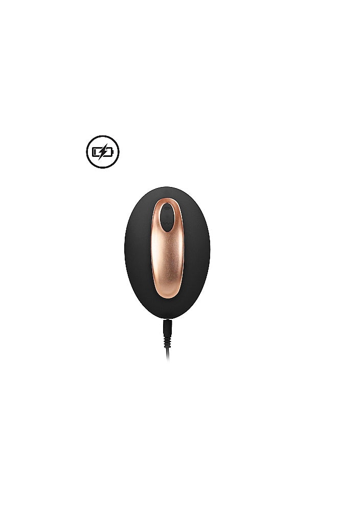 Shots Toys - Elegance - Purity 2-In-1 Vibrator with Remote Control - Black Sex Toy - Tophatter Daily Deals
