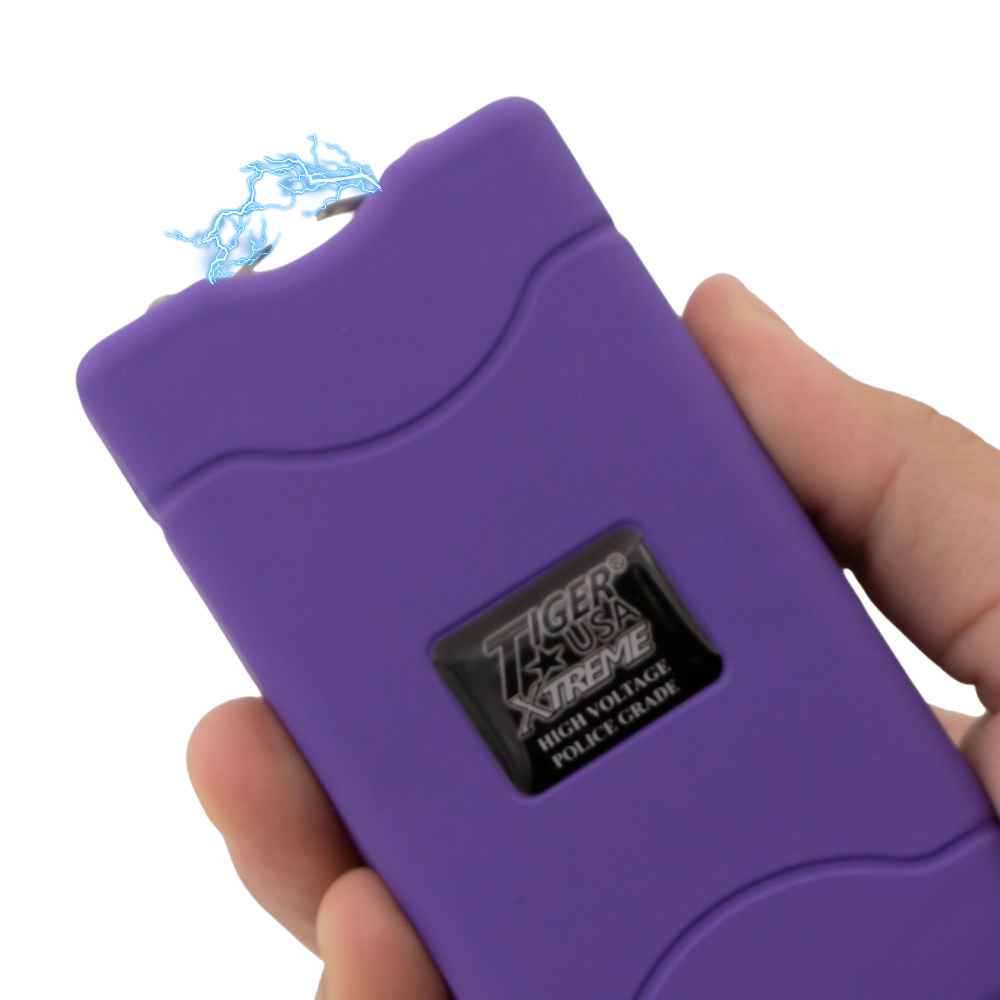 96 Million Volt Tachyon Flashlight Stun Gun Stun Guns - Tophatter Daily Deals
