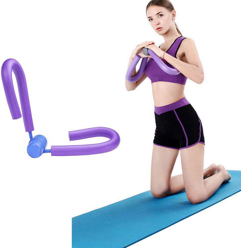 Multifunction Workout Thigh Master Fitness Equipment - Thigh Master Leg Muscle Fitness Workout Purple Thigh Master Leg Muscle - Tophatter Daily Deals