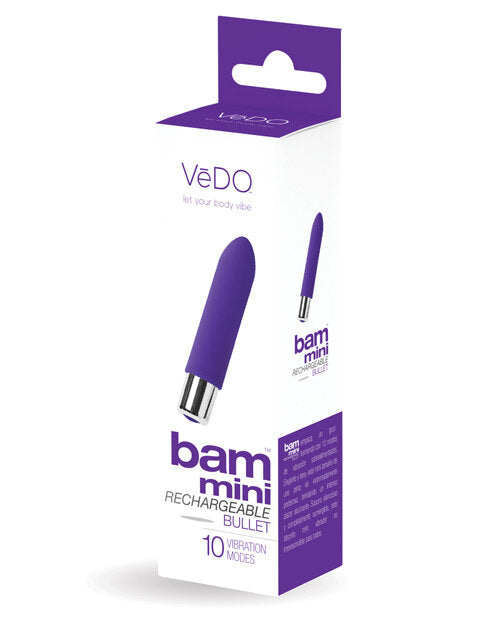 VeDO BAM Mini Rechargeable Bullet Bullets - Tophatter Daily Deals