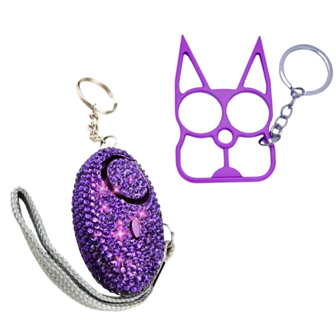 Glam Shield Personal Self-Defense Keychain Duo Package Deals - Tophatter Daily Deals