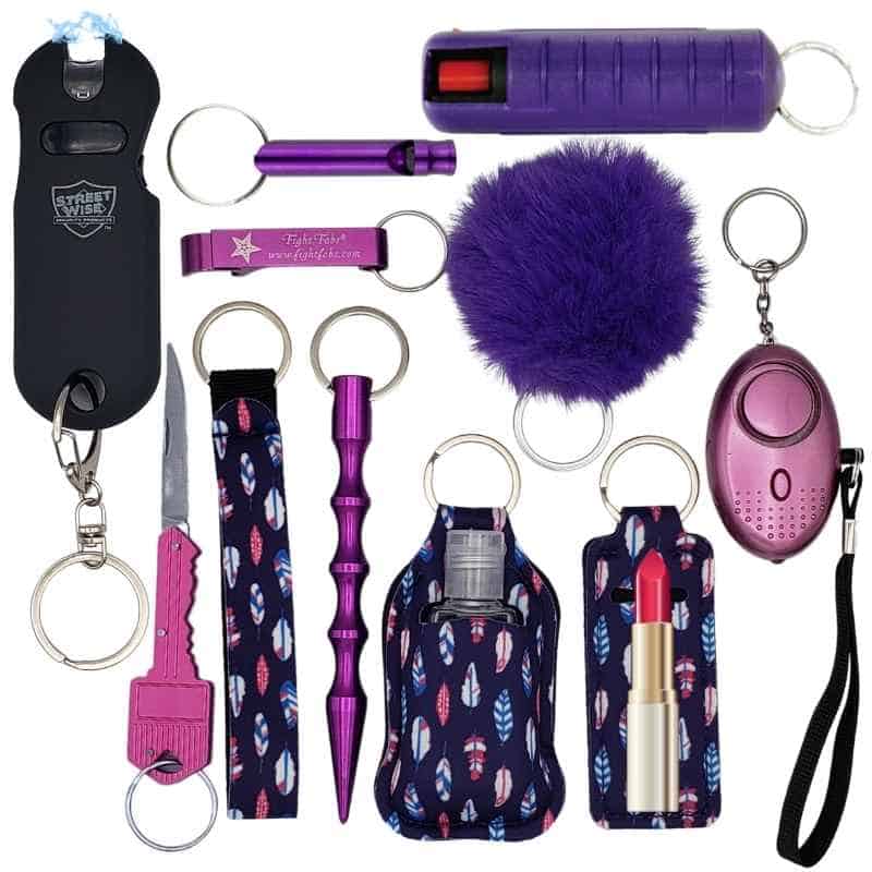 Fight Fobs® Tribe Vibe Boho Self Defense Key Chain Set Self-Defense Keychains - Tophatter Daily Deals