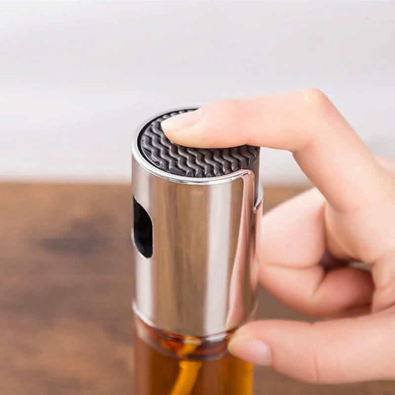 Push Type Olive Oil Spray Bottle Kitchen Tools & Gadgets - Tophatter Daily Deals