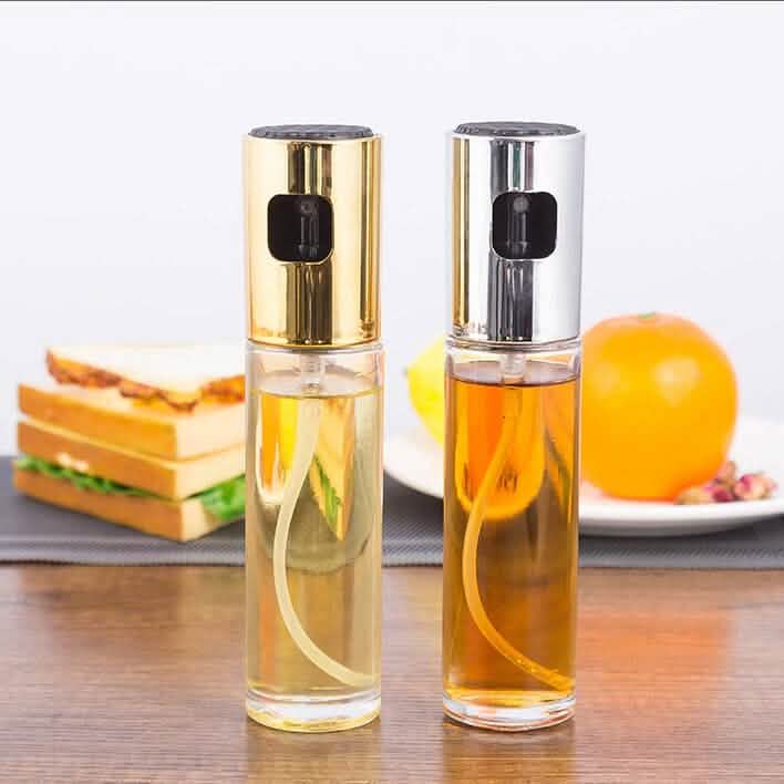 Push Type Olive Oil Spray Bottle Kitchen Tools & Gadgets - Tophatter Daily Deals