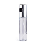 Push Type Olive Oil Spray Bottle Silver Kitchen Tools & Gadgets - Tophatter Daily Deals