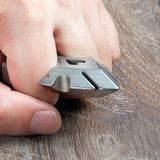 2024 New Titanium Non-Lethal Push Dagger Brass Knuckles - Tophatter Daily Deals