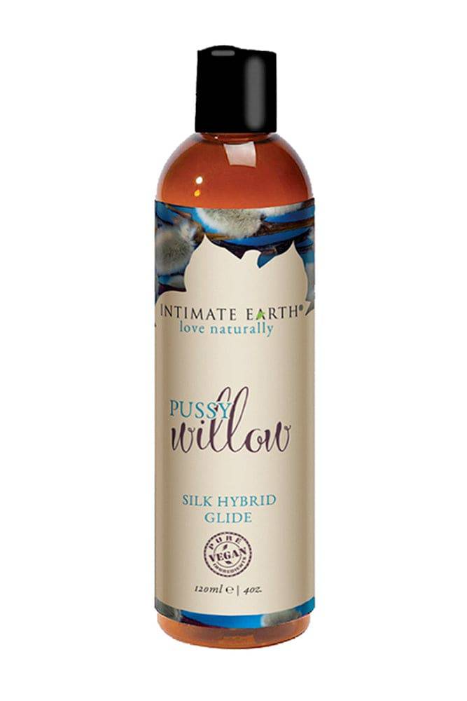Intimate Earth - Pussy Willow Silk Hybrid Glide - Various Sizes 4oz Liquid - Tophatter Daily Deals