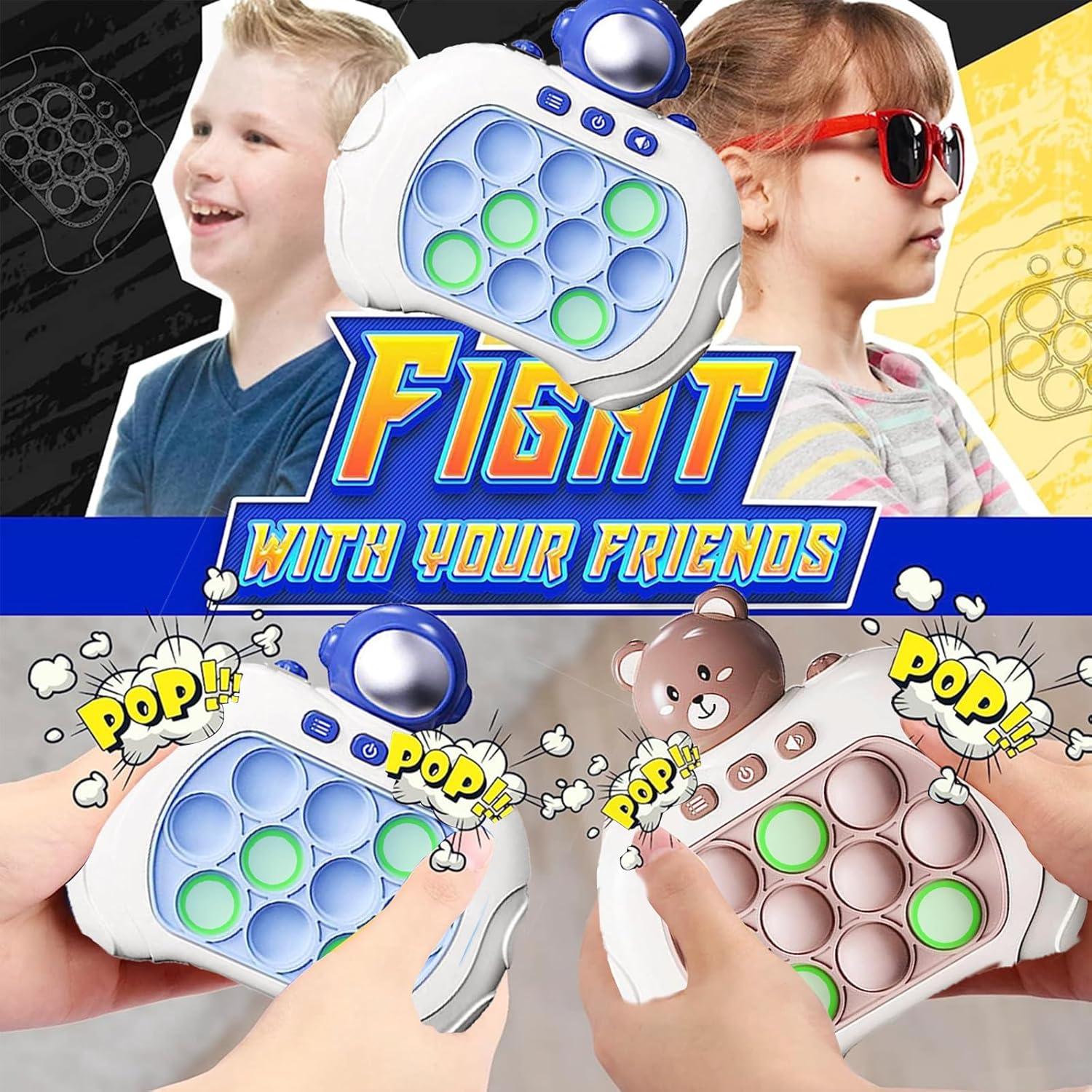 Funny Puzzle Game - Pop Push It Game Controller Bubble Sensory Fidget Learning Toys For Kids Baby & Toddler - Tophatter Daily Deals