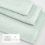 Cotton Diamond Waffle Weave Bath Towel Set - Grayson Collection Bath - Tophatter Daily Deals