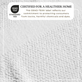 100% Cotton Woven Texture Bath Towel Set - Marbella Collection Bath - Tophatter Daily Deals