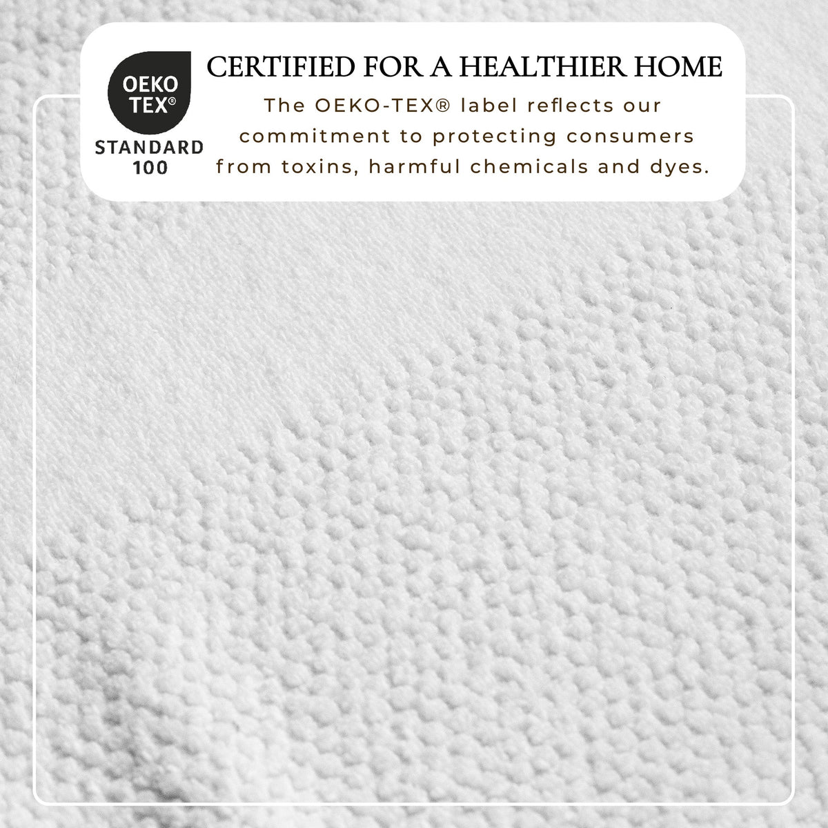 100% Cotton Woven Texture Bath Towel Set - Marbella Collection Bath - Tophatter Daily Deals