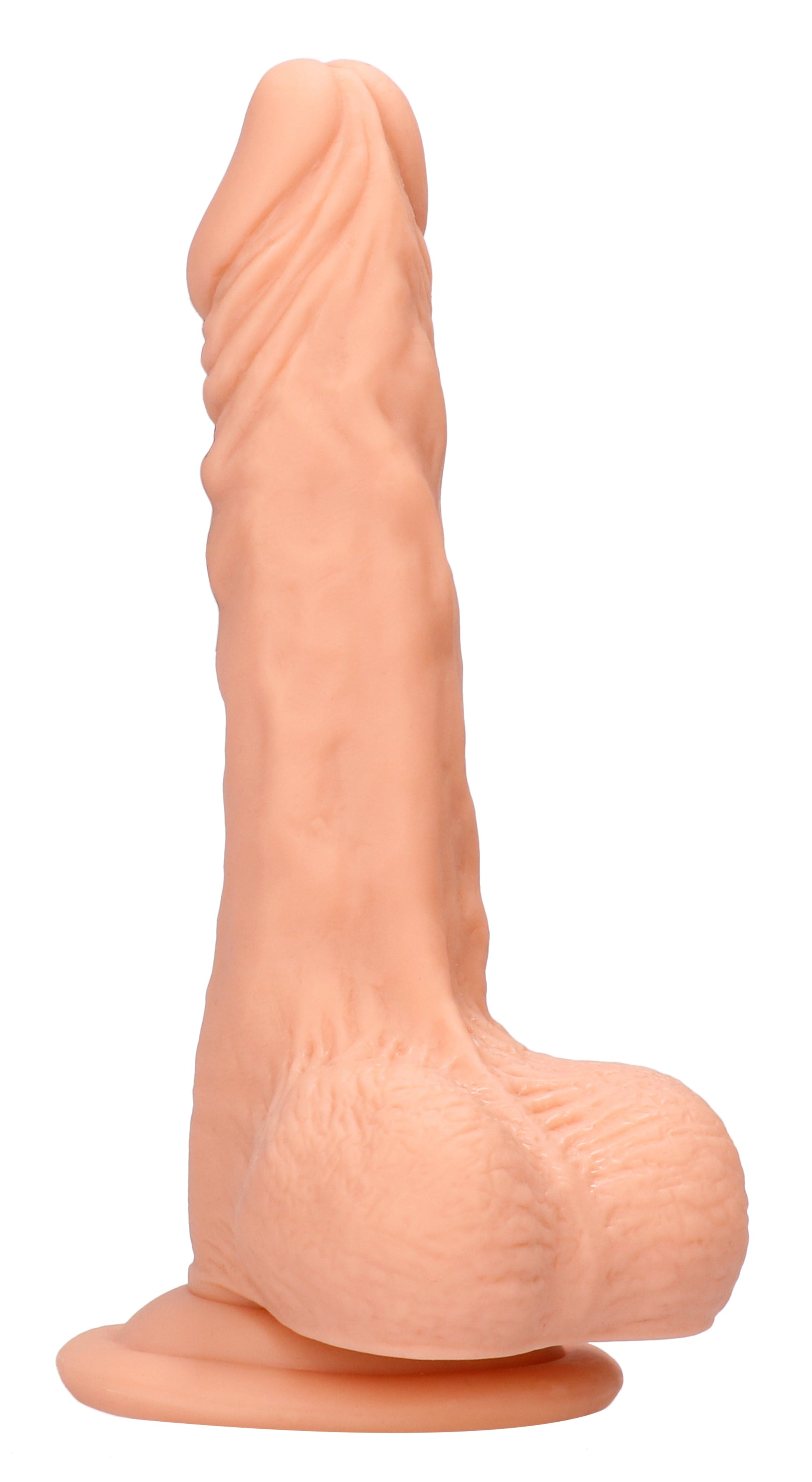 RealRock 8 Inch Realistic Dong with Testicles – Lifelike Dildo > Dildos > Realistic Dildos - Tophatter Daily Deals