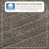 100% Cotton Checkered Jacquard Bath Towel Set - Giuliana Collection Bath - Tophatter Daily Deals