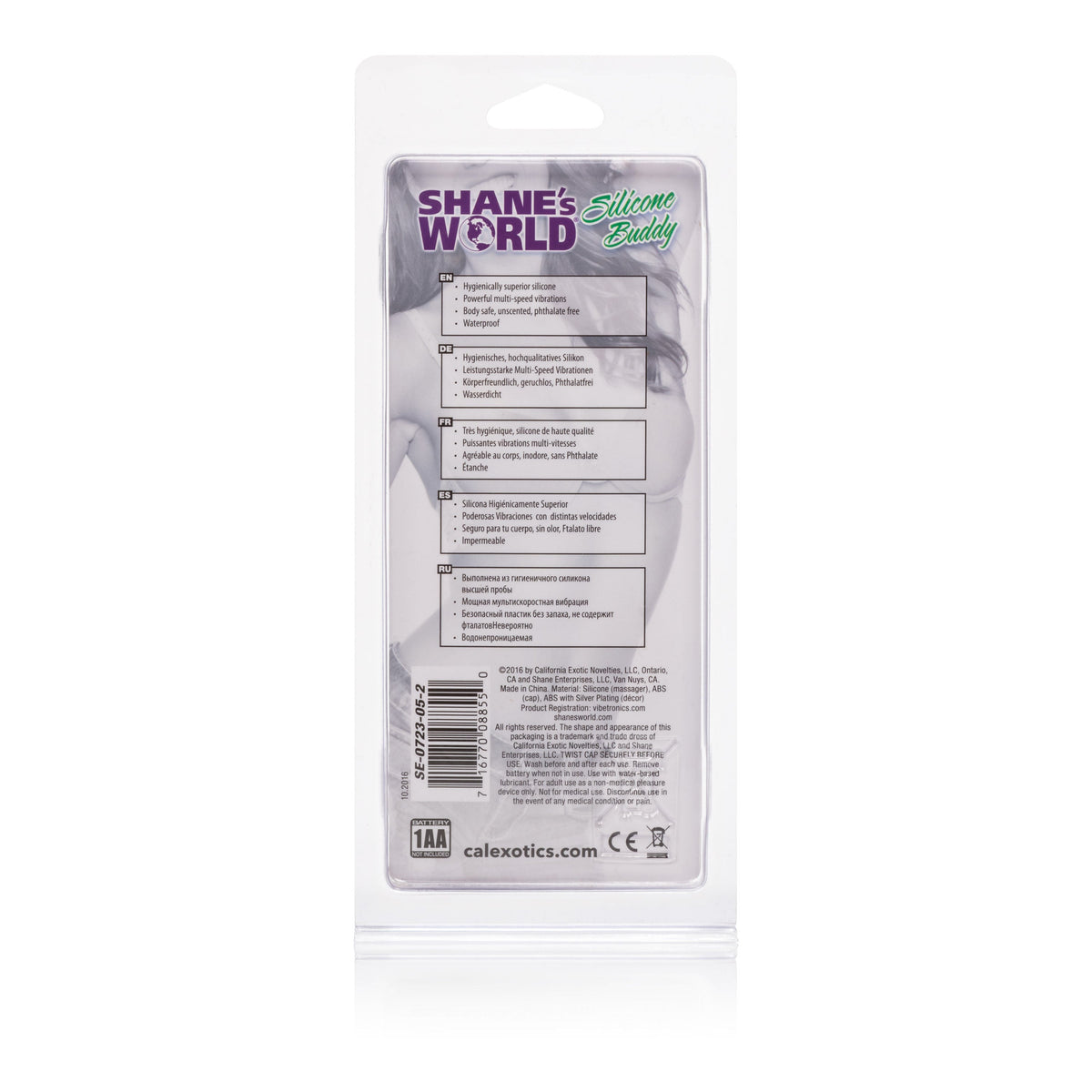 Shanes World Silicone Buddy Purple Discreet Adult Vibrator > Vibrators > Standard Vibrators - Tophatter Daily Deals