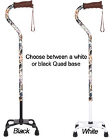Dog Lovers: Supportive Quad Base Cane - Comfort Grip Dog Walking Canes - Tophatter Daily Deals