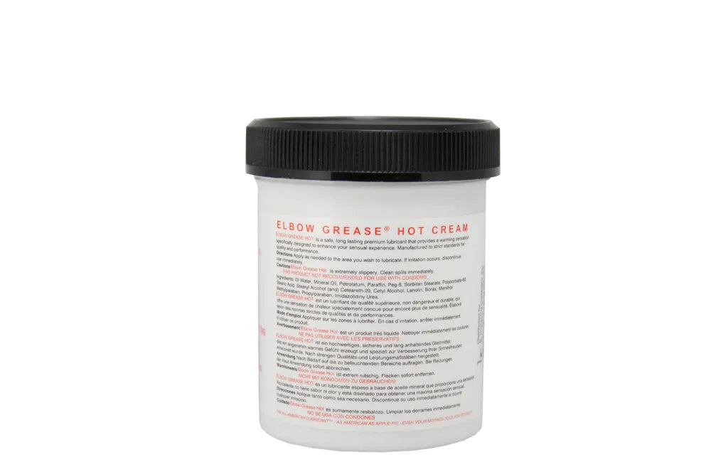 Elbow Grease Hot Cream – Personal Lubricant 4 Oz > Lube > Speciality - Tophatter Daily Deals