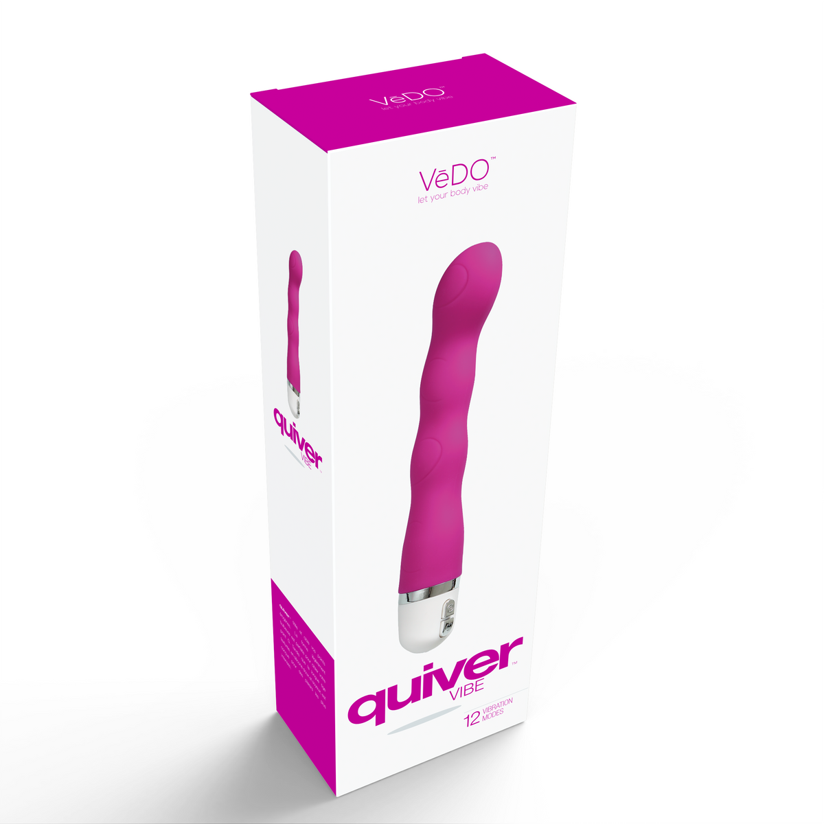 Quiver Vibrator in Hot Pink for Targeted Pleasure and Fun > Sex Toys For Ladies > G-Spot Vibrators - Tophatter Daily Deals