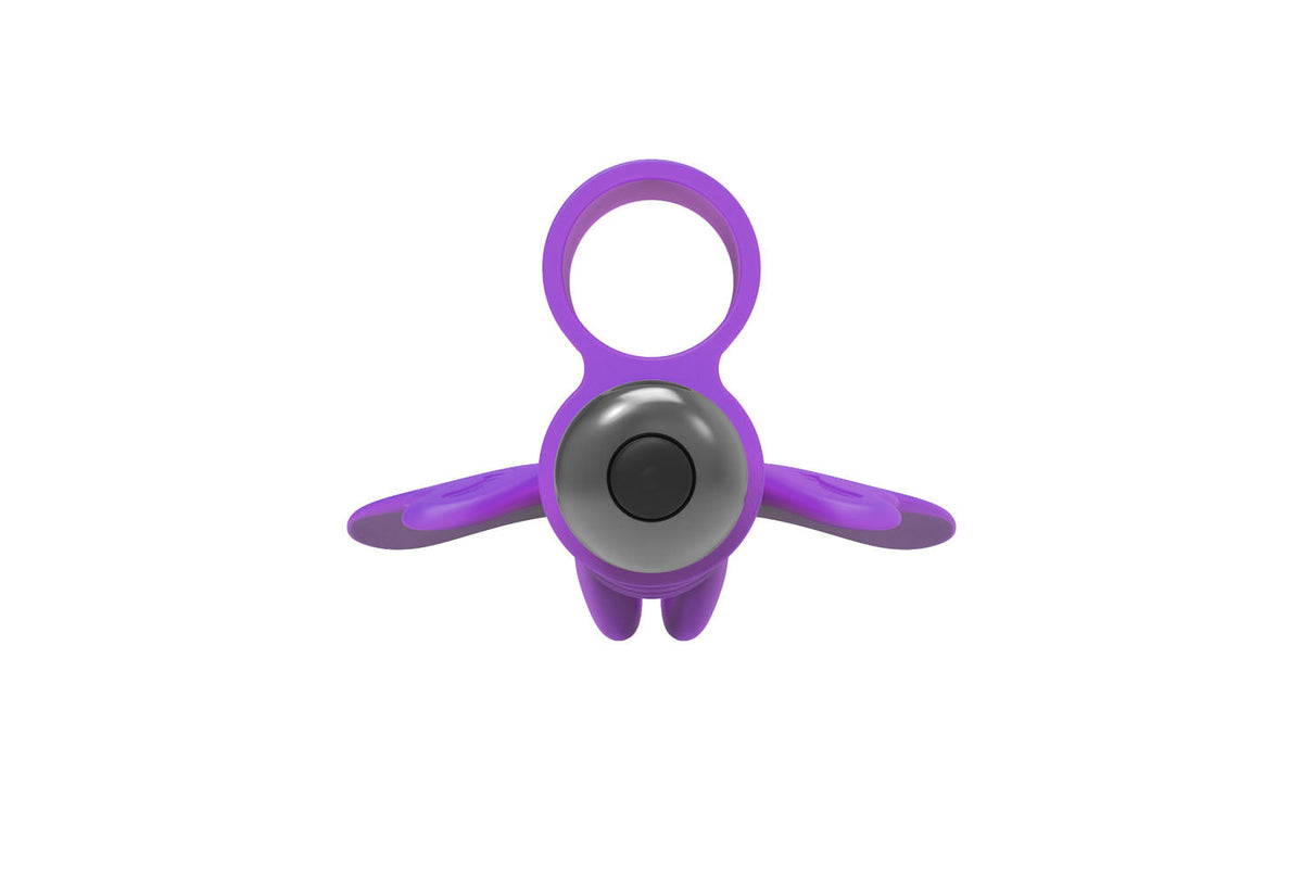 Flirt Finger Butterfly Silicone Vibrator for Clit Stimulation > Vibrators > Finger Vibrators - Tophatter Daily Deals