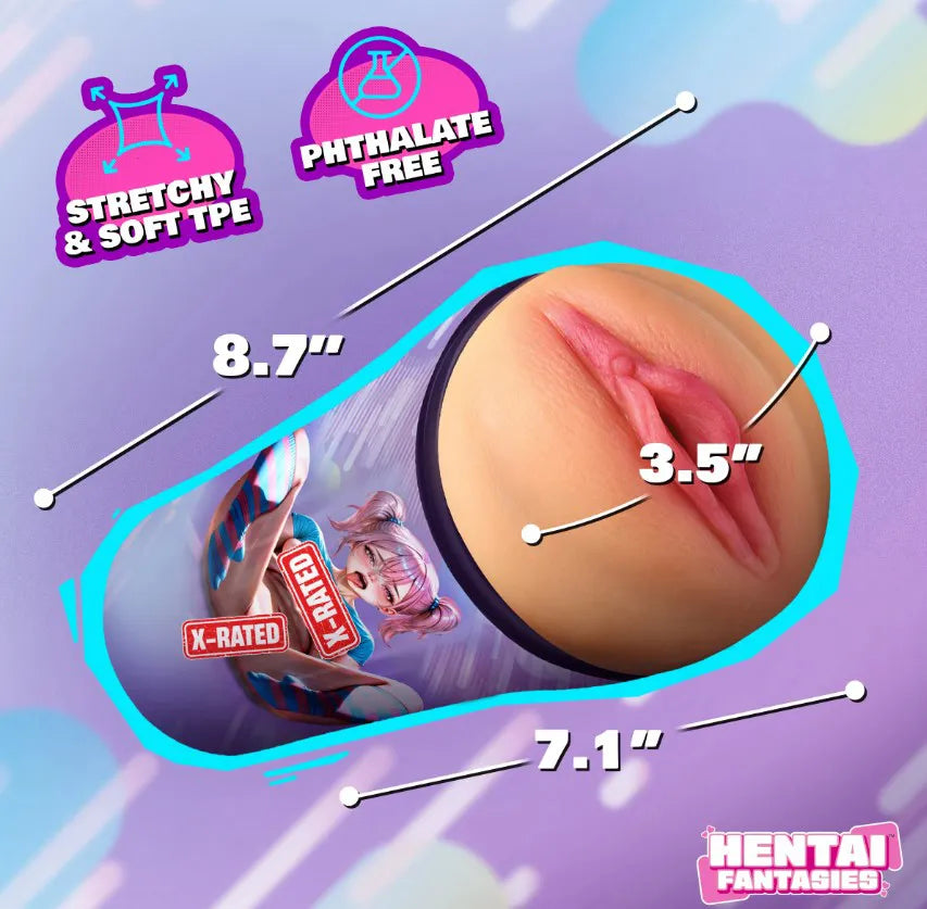 Hentai Fantasies Haruka the Gamer Girl – Pussy Masturbator > Sex Toys For Men > Masturbators > Onahole - Tophatter Daily Deals