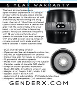 Gender X Barrel of Fun – USB Rechargeable Stroker > Sex Toys For Men > Masturbators > Vibrating - Tophatter Daily Deals